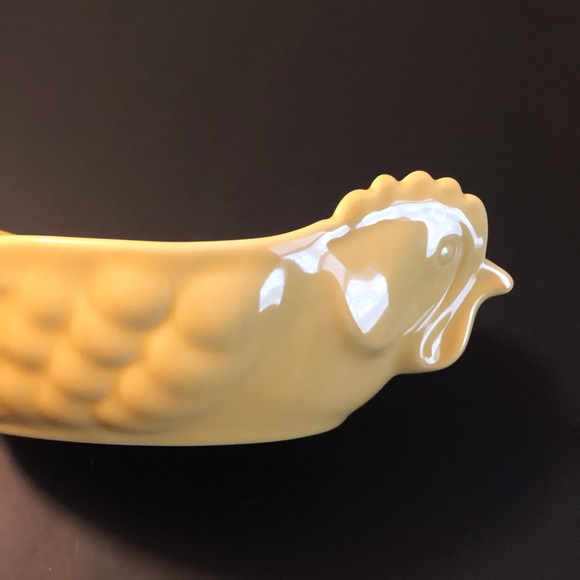 Revol French porcelain chicken roaster